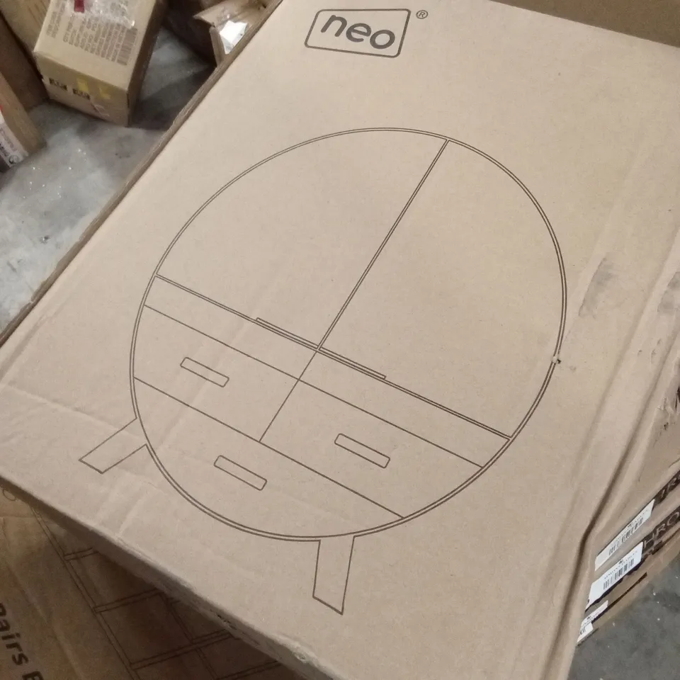 BOXED NEO WALL MOUNTED 2-DRAWER VANITY UNIT (1BOX )