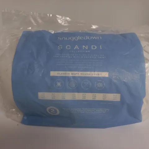SNUGGLEDOWN SCANDI COLLECTION CLASSIC SOFT-TOUCH DUVET – DOUBLE