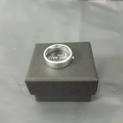 STERLING SILVER MILGRAIN EDGE 6MM COURT RING 