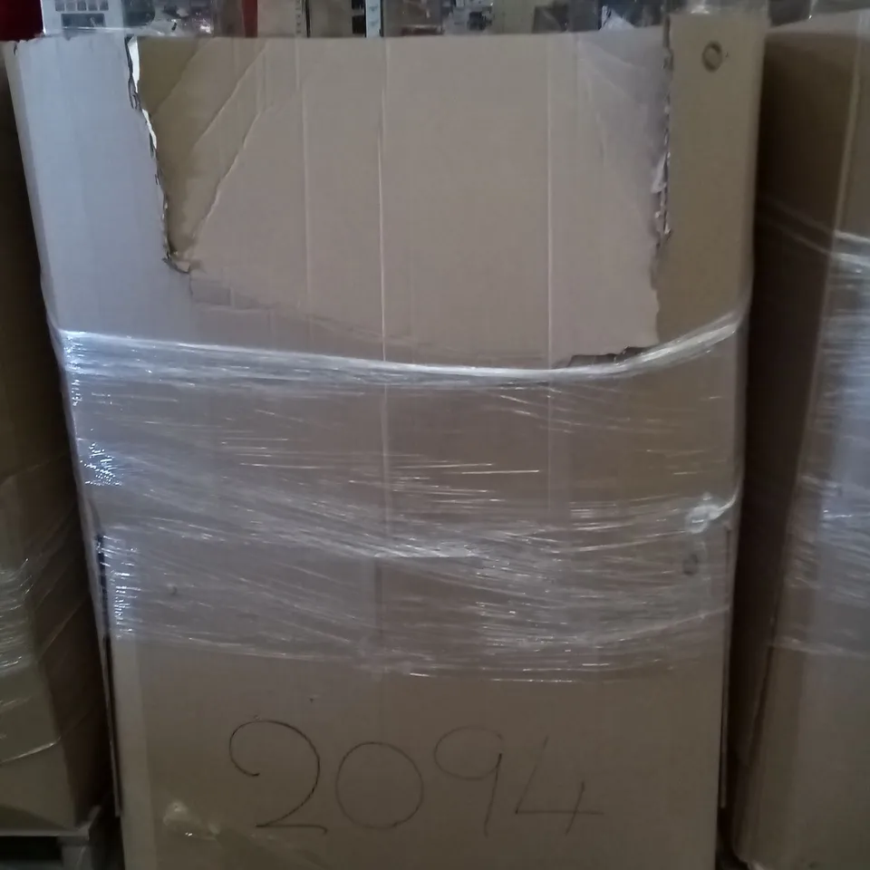 PALLET OF ASSORTED ITEMS INCLUDING CAMPING COT, SEAT & BACK CUSHION, ANTI-AGING BEAUTY PILLOW, ELVIROS MEMORY FOAM CERVICAL PILLOW, GO NECK PILLOW, DELUXE MEMORY FOAM PILLOW, UTOPIA PILLOW INSERTS