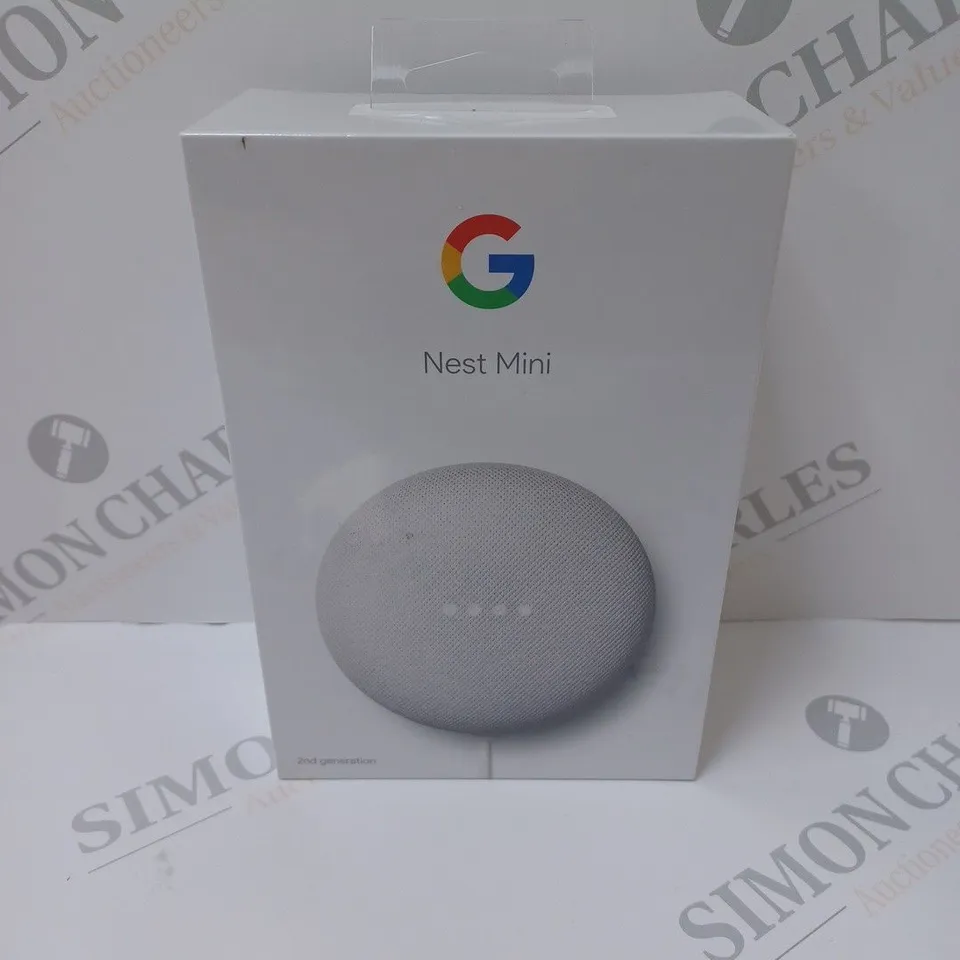 BRAND NEW BOXED GOOGLE NEST MINI 2ND GEN - WHITE 