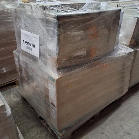 PALLET CONTAINING APPROXIMATELY 15 ASSORTED DAMAGED TVS