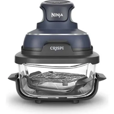 NINJA CRISP 4IN1 PORTABLE GLASS AIR FRYER