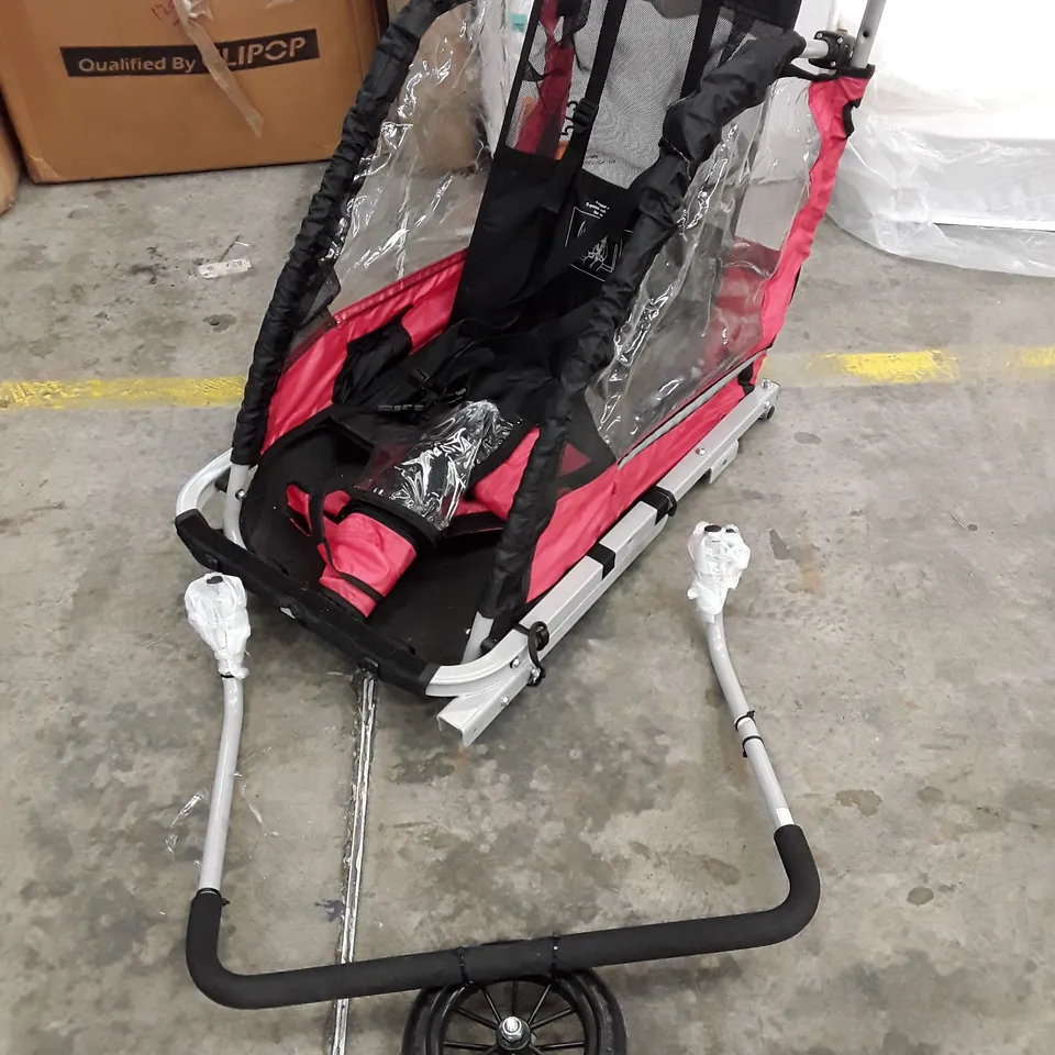 BRAND NEW HALFORDS SINGLE BIKE TRAILER FRAME & COVER