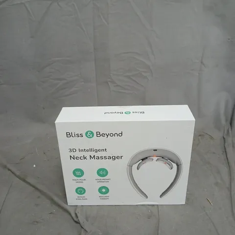 BLISS & BEYOND 3D INTELLIGENT NECK MASSAGER