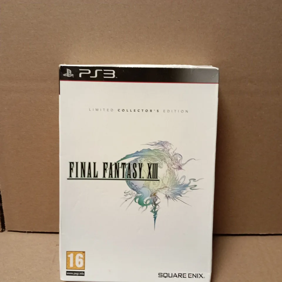 FINAL FANTASY XIII LIMITED COLLECTOR'S EDITION – PLAYSTATION 3 (PS3)