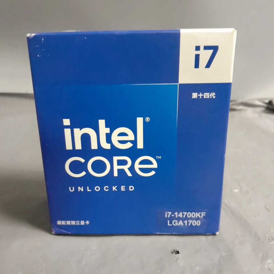 SEALED INTEL CORE UNLOCKED I7-14700KF LGA1700 PROCESSOR