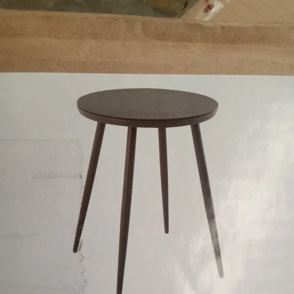 BOXED GOODHOME APPOLIMA BISTRO TABLE - BLACK