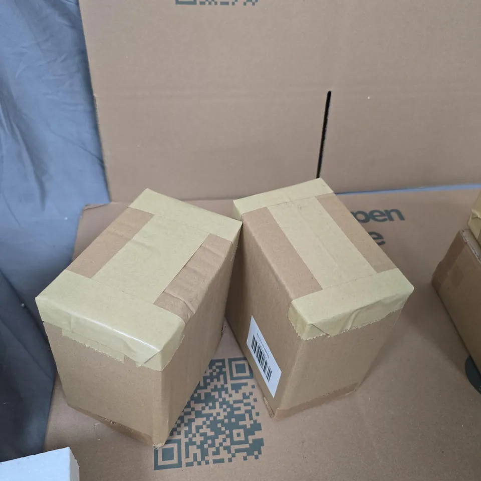 2 BOXES SET OF 2 LIGHT UP TELEPHONE BOXES – SANTA & SNOWMAN, CHRISTMAS DECOR