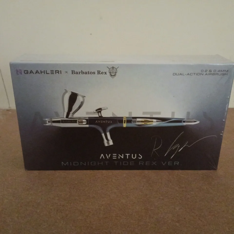 BOXED AND SEALED GAAHLERI X BARBATOS REX AVENTUS MIDNIGHT TIDE REX VER DUAL ACTION AIRBRUSH