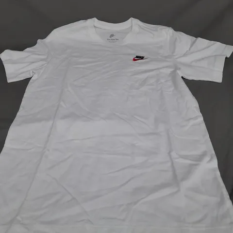 NIKE COTTON TSHIRT IN WHITE SIZE M