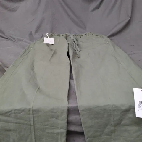 CITIZENS OF HUMANITY NOVA PANTS – XS, OLIVE GREEN