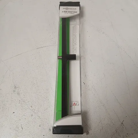 BOXED KORDA SINGLEZ BLACK 3 ROD BUZZ BAR 11.5IN