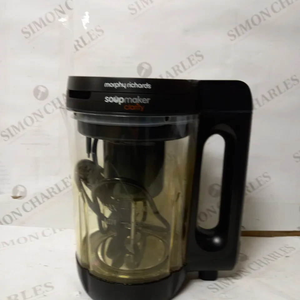MORPHY RICHARDS CLARITY SOUP MAKER