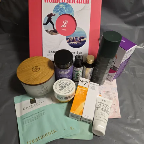 BOXED WOMEN'S HEALTH X BOOTS BEAUTY + WELLNESS EDIT TO INCLUDE - N07 RADIANCE+ VITAMIN C SERUM - SOL DE JANEIRO BRAZILIAN BUM BUM CREAM - GOLD COLLAGEN - ETC
