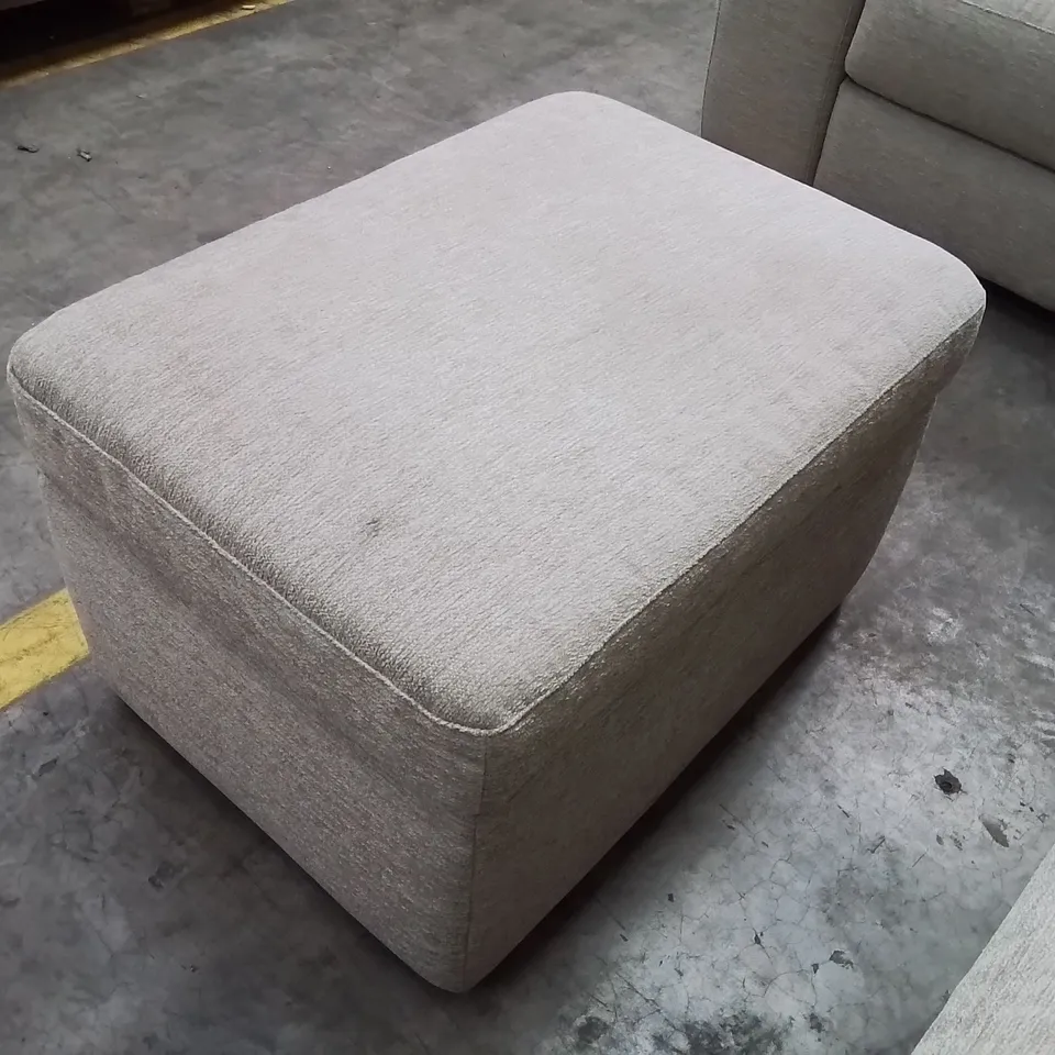 QUALITY DESIGNER ITALIAN MADE RICCARDO FABRIC CORNER SOFA SET WITH FOOTSTOOL