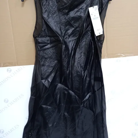 ZARA STEVEN MEISEL MIDI DRESS IN BLACK - EU MEDIUM