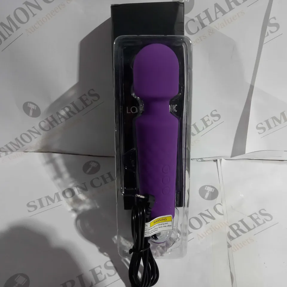 BOXED LOVE MAGIC PURPLE VIBRATOR MASSAGER