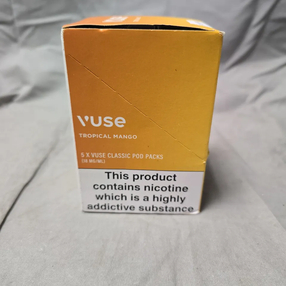 VUSE TROPICAL MANGO – 5 X 2-POD PACKS (18 MG/ML) – CLASSIC