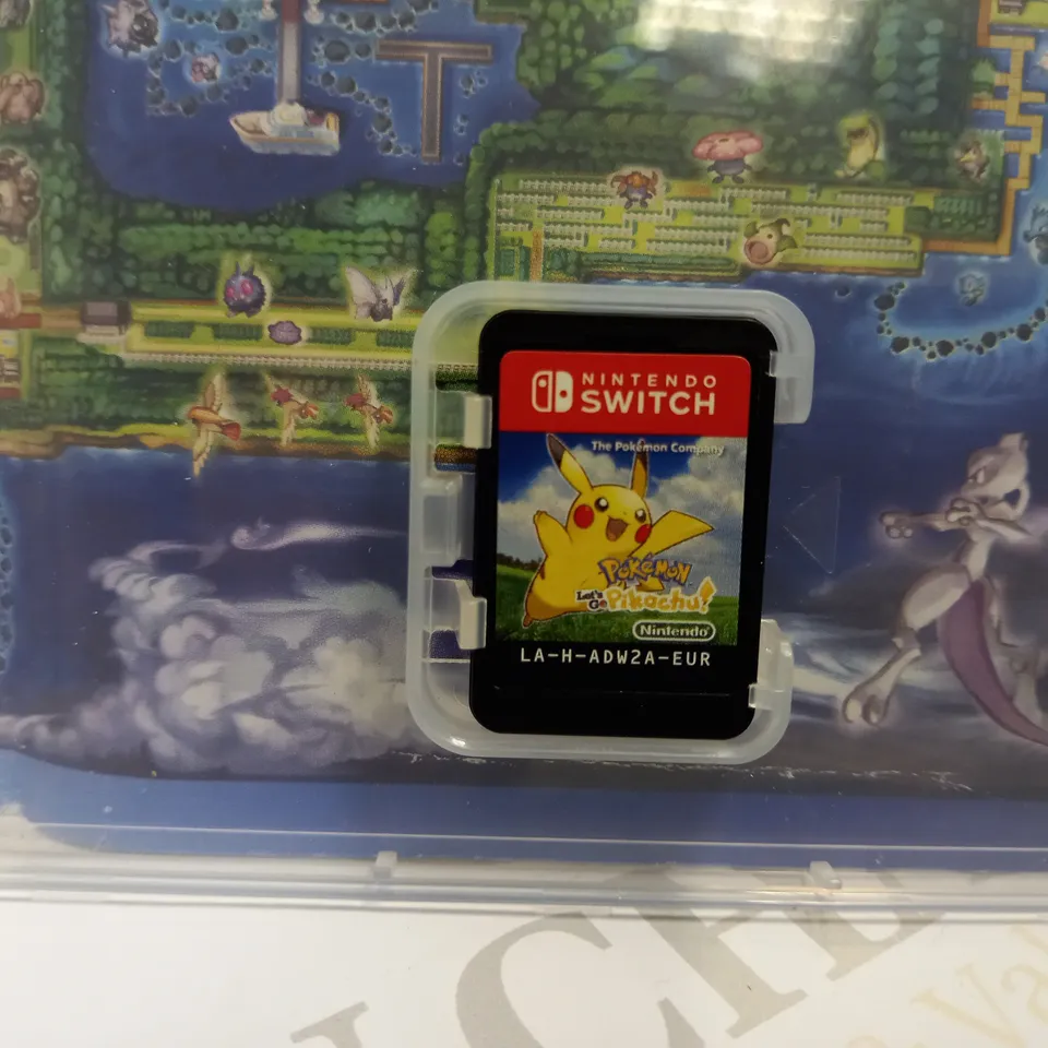 NINTENDO SWITCH POKEMON LETS GO PIKACHU GAME