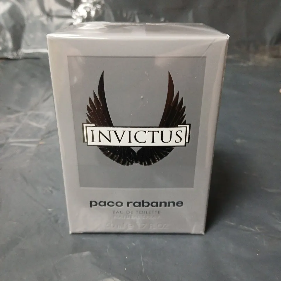 SEALED PACO RABANNE INVICTUS EAU DE TOILETTE - 50ML