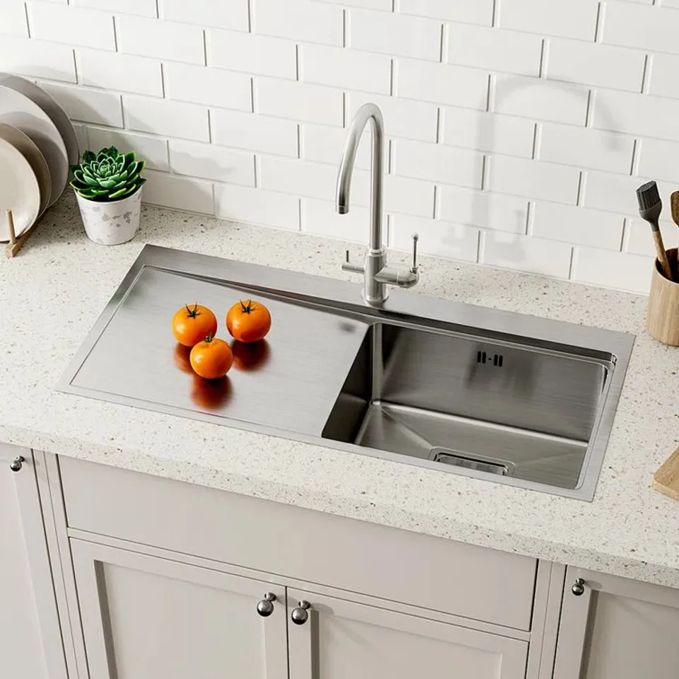 BOXED BELFRY KITCHEN KUMARI 15.74 W KITCHEN SINK 