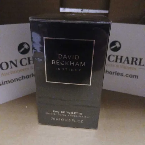 BOXED AND SEALED DAVID BECKHAM INSTINCET EAU DE TOILETTE 75ML