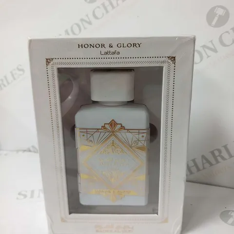 BOXED AND SEALED HONOR AND GLORY LATTAFA BADE'E AL OUD EAU DE PARFUM 100ML