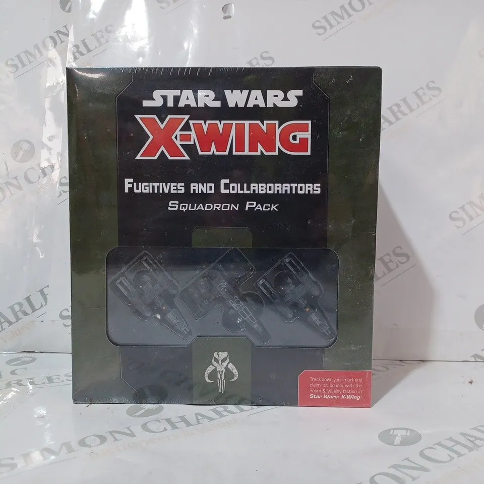 BOXED STAR WARS X-WING FUGITIVES AND COLLABORATORS SQUADRON PACK