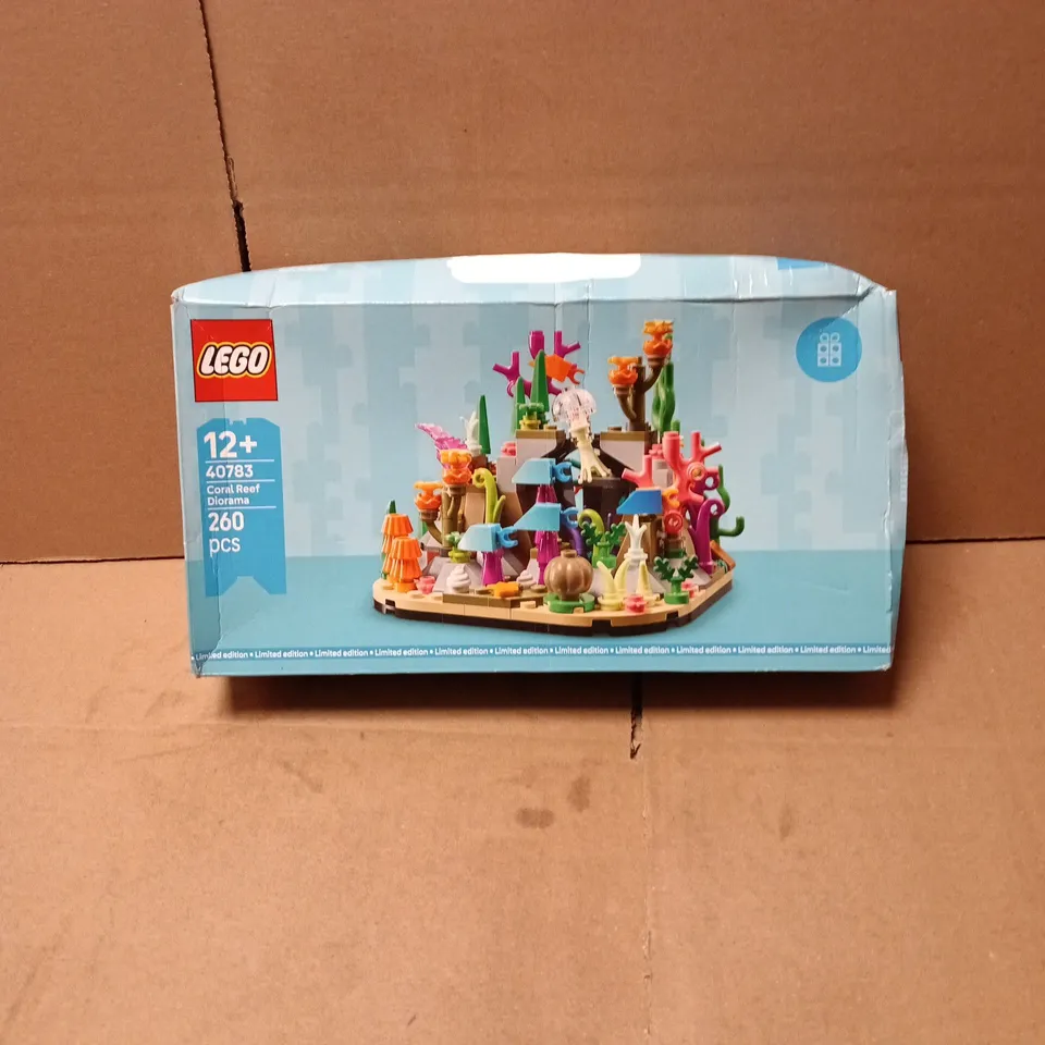 LEGO CORAL REEF DIORAMA 12+ BOXED