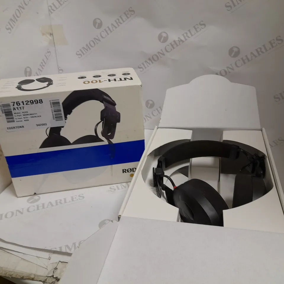 RØDE NTH-100 PROFESSIONAL OVER-EAR HEADPHONES FOR MIXING & RECORDING AUDIO