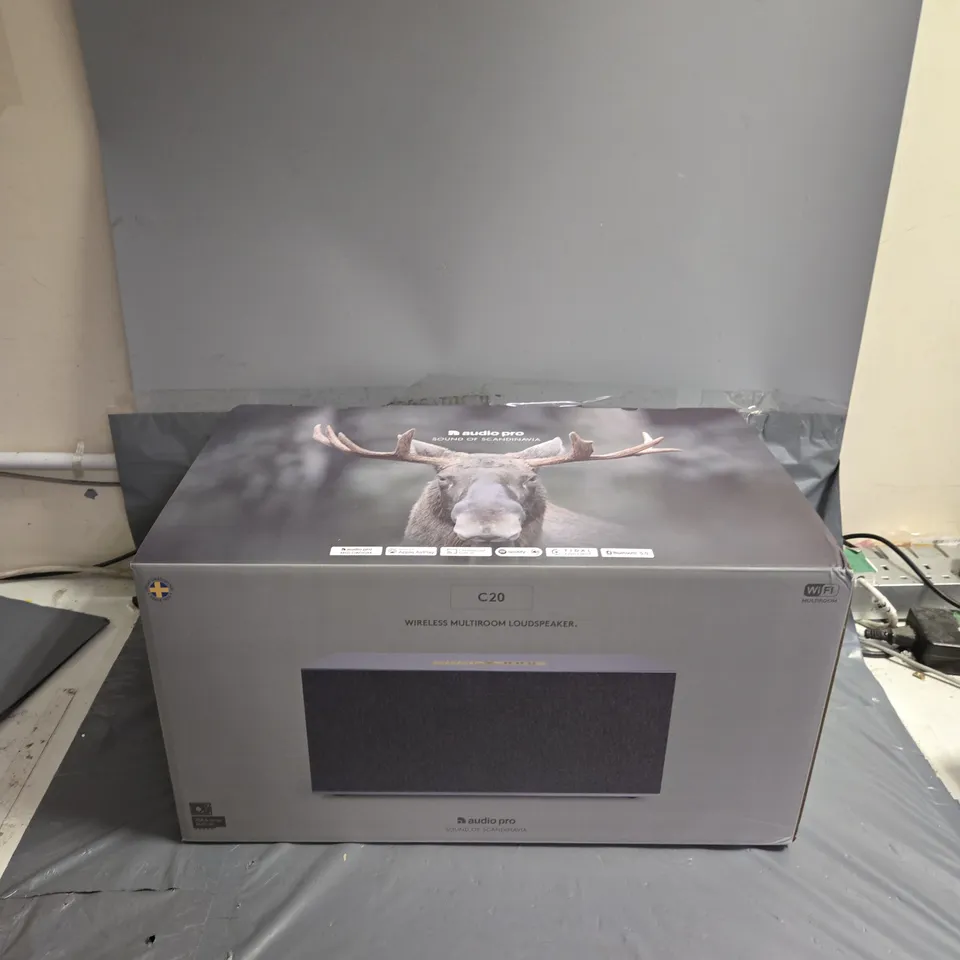 BOXED AUDIO PRO C20 WIRELESS MULTIROOM LOUDSPEAKER