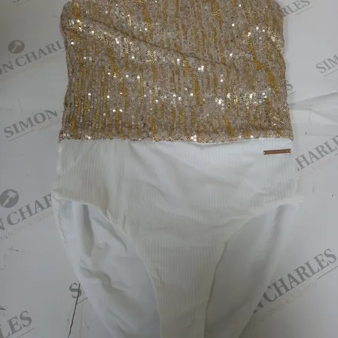 THE GLAMBASSADORS RESORTWEAR SANTOREE SWIMSUIT SIZE UNKNOWN
