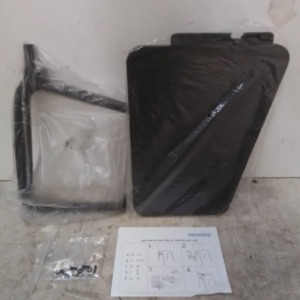 BOXED NICEDAY CHAIR ARMREST AND WRITING TABLE 