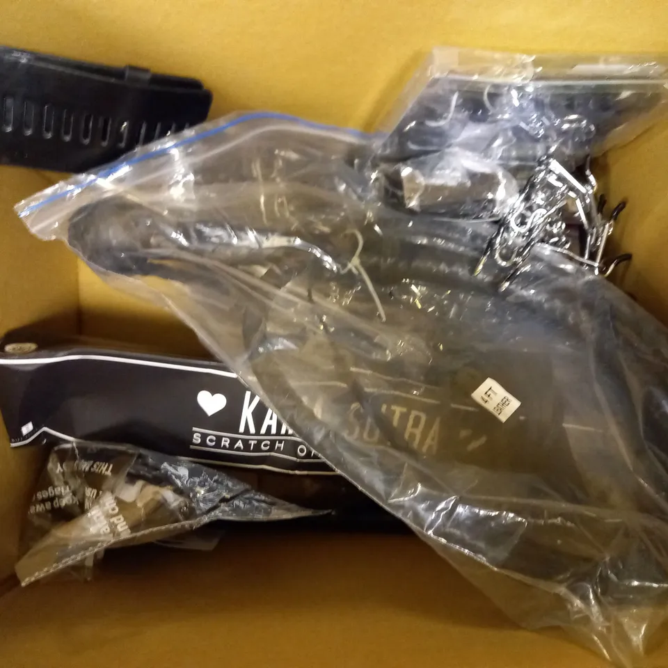 LOT OF APPROXIMATELY 18 BONDAGE ACCESSORIES