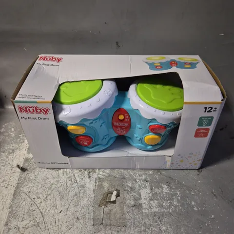 NUBY MY FIRST DRUM TOY 