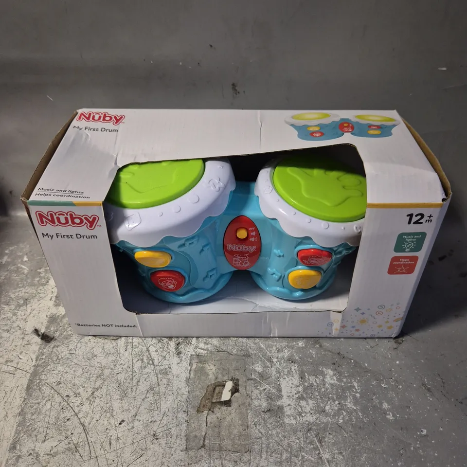 NUBY MY FIRST DRUM TOY 