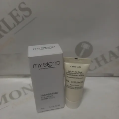 LOT TO CONTAIN APPROX. 10 X MY BLEND TIME REVERSING ANTI-AGING EYE CRΓME - 4ML