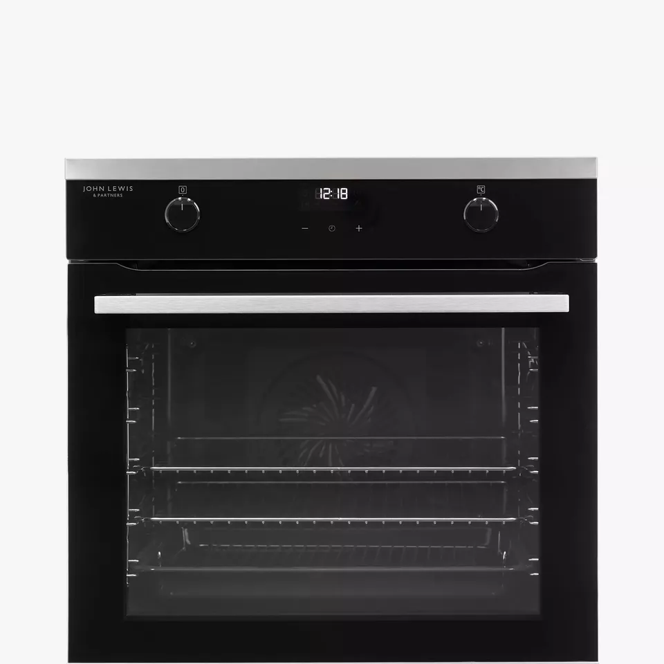 JOHN LEWIS BUILT IN ELECTRIC SINGLE OVEN, BLACK - JLBIOS641