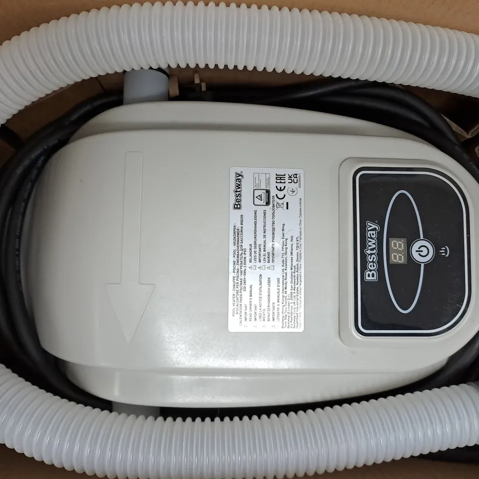 BOXED BESTWAY FLOW CLEAR POOL HEATER
