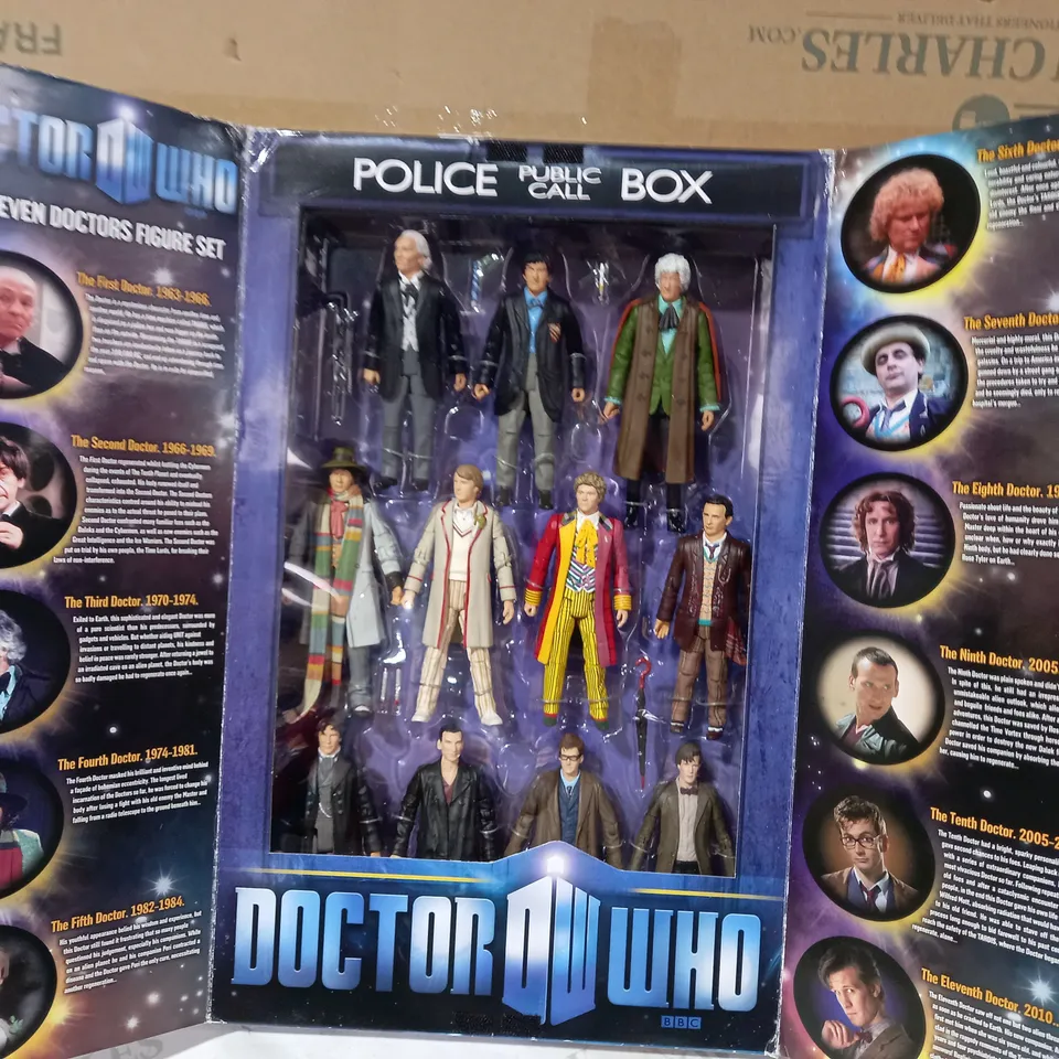 DOCTOR WHO THE ELEVEN DOCTORS FIGURE SET