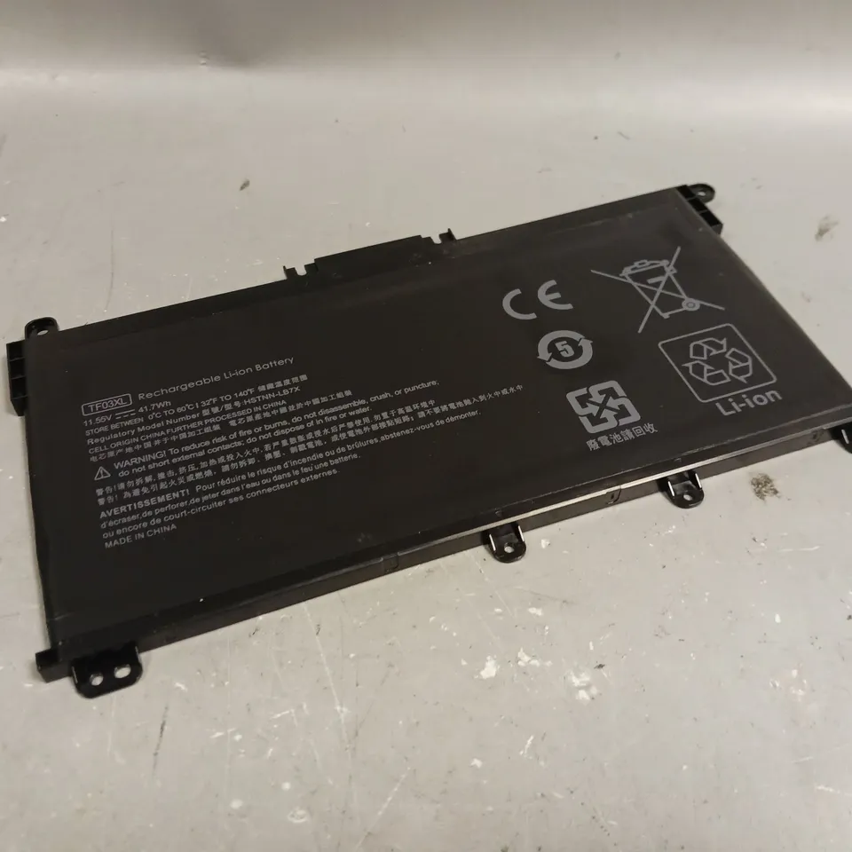 TF03XL RECHARGEABLE LI-ION BATTERY 