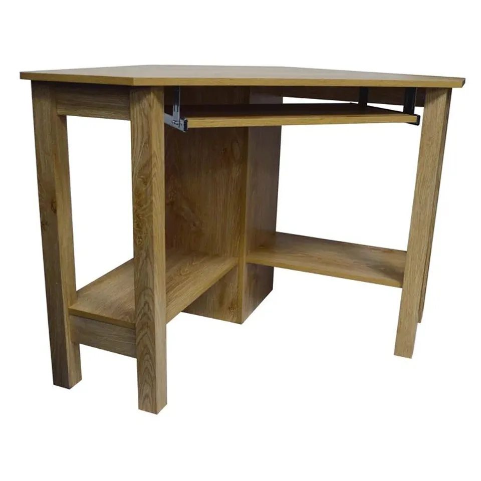 KEYTESVILLE CORNER COMPUTER DESK - 1 BOX