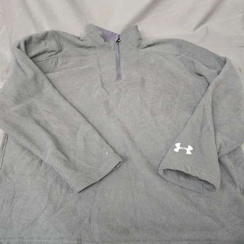 UNDER ARMOUR 1/4 ZIP FLEECE - SIZE L