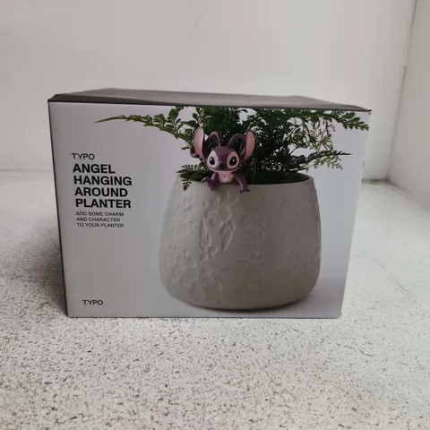 BOX OF 6 DISNEY STITCH HANGING AROUND PLANTER
