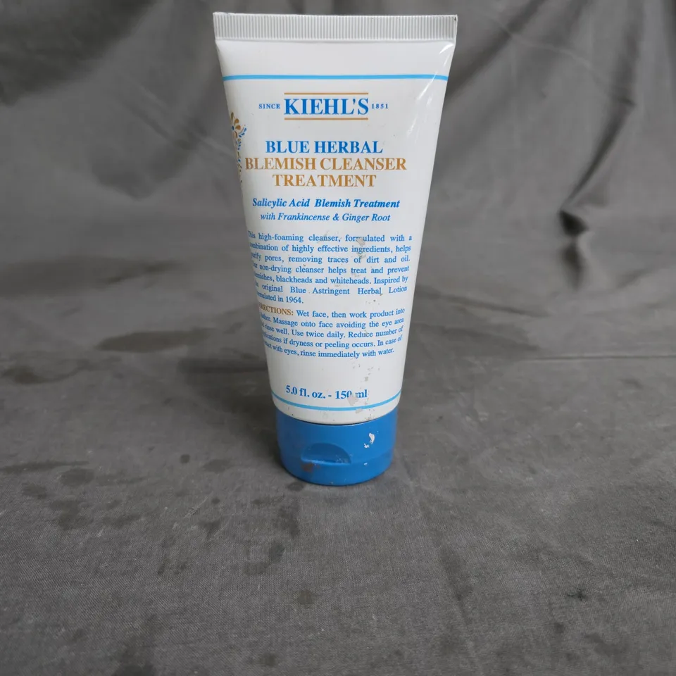KIEHL'S BLUE HERBAL BLEMISH CLEANSER TREATMENT 150ML