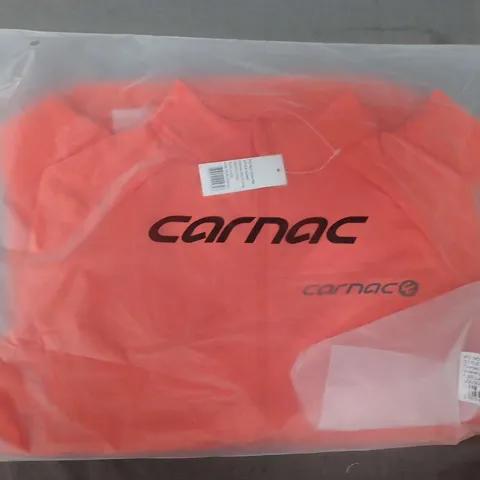 BAGGED CARNAC MENS LONG SLEEVE JERSEY IN ORANGE - LARGE