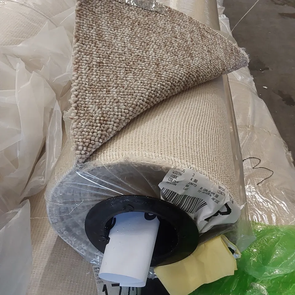 ROLL OF QUALITY GALA BERBER CARPET // SIZE: APPROX 4 X 5m