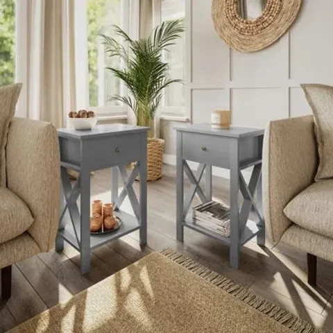 BOXED STEIGERWALD END TABLE (SET OF 2)