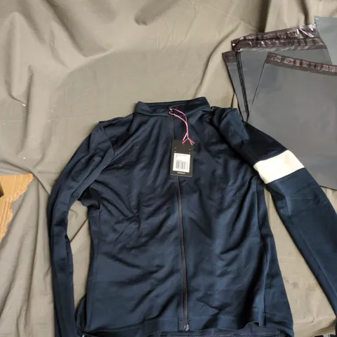 RAPHA MEN’S CLASSIC LONG-SLEEVE JERSEY – NAVY – UK XL (ORIGINAL SIZE: XLG)